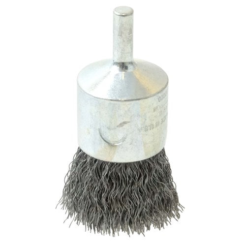 10010 1" CRIMP END WIRE BRUSH