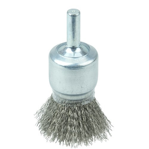 11013 3/4" SS CRIMP END WIRE BRUSH