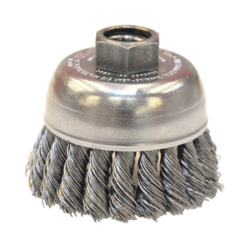 13286 2 3/4" KNOT CUP BRUSH 5/8-11