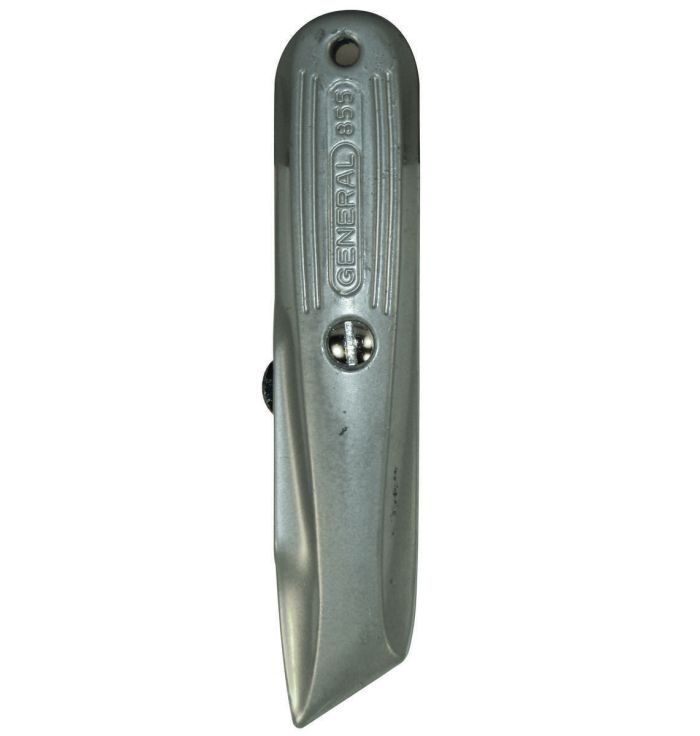 PUSH BUTTON UTILITY KNIFE