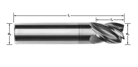 M924 1/2 SQ END PF MILL