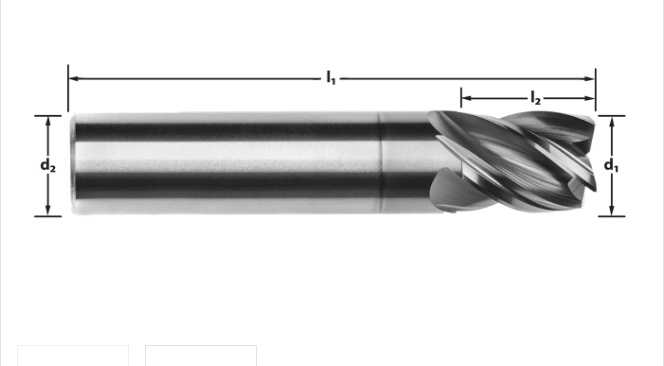 M924 1/4 SQ END PF MILL