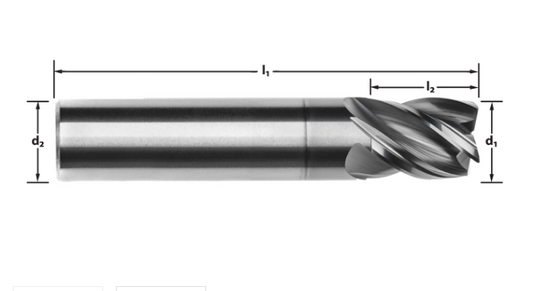 M924 1/8 SQ END PF MILL