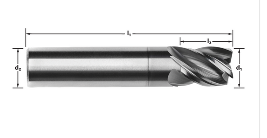 M924 7/16 SQ END MILL