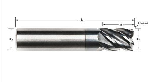 1/2 ENDURO M525 .015 RAD