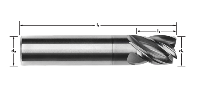 1/2 M924 SQ ENDMILL 1-5/8LOC