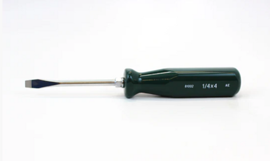 1/4X4 ROUND SCREWDRIVER