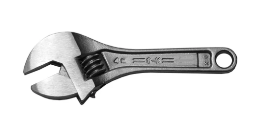 4" ADJUSTABLE WRENCH