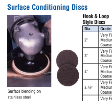 51505 2" COARSE HOOK & LOOP DISC